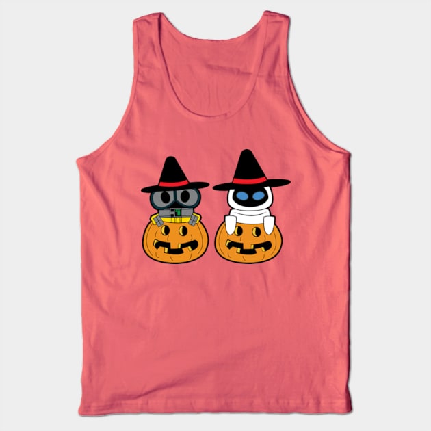 wall e and eve halloween Tank Top by mighty corps studio